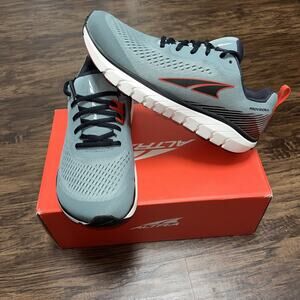 Altra Men Provision 5 Running Shoes Gray Blue Red New Without Box Or Tag Size 8